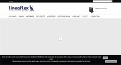 Desktop Screenshot of lineaflexmaterassi.com